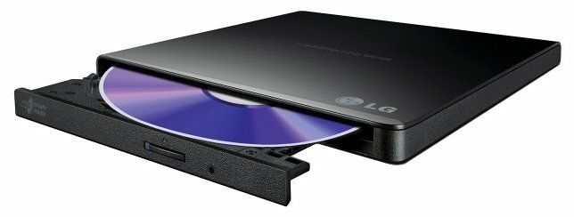 Внешний привод DVD-RW LG GP57EB40, USB