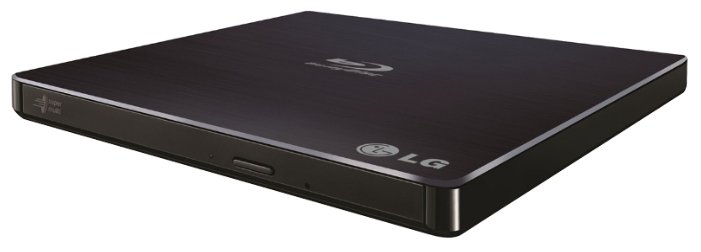 

Внешний привод BD-RE LG, USB, черный, Retail (BP55EB40), BP55EB40