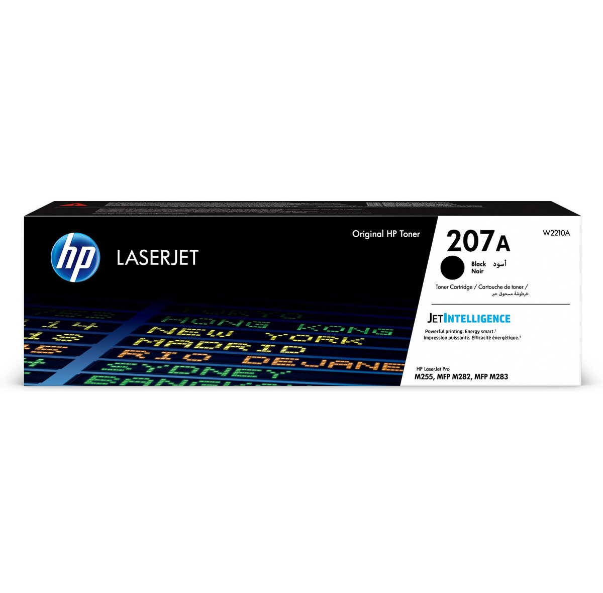 

Картридж лазерный HP 207A/W2210A, черный, 1350 страниц, оригинальный для HP Color LaserJet Pro M255/MFP M282/M283, 207A