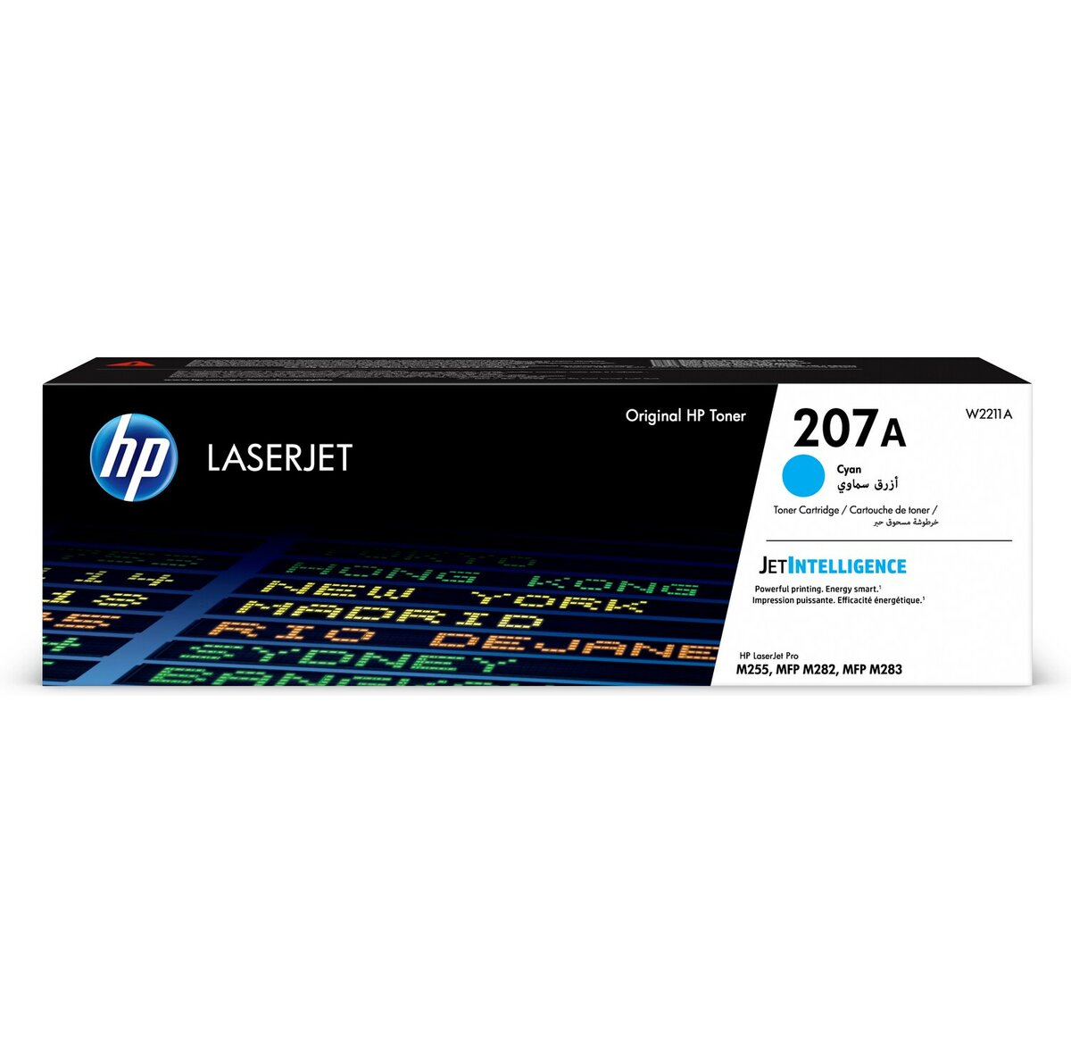 

Картридж лазерный HP 207A/W2211A, голубой, 1250 страниц, оригинальный для HP Color LaserJet Pro M255/MFP M282/M283, 207A