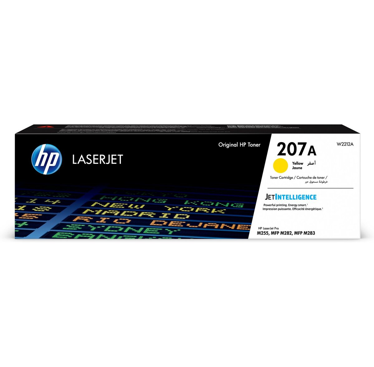 

Картридж лазерный HP 207A/W2212A, желтый, 1250 страниц, оригинальный для HP Color LaserJet Pro M255/MFP M282/M283, 207A