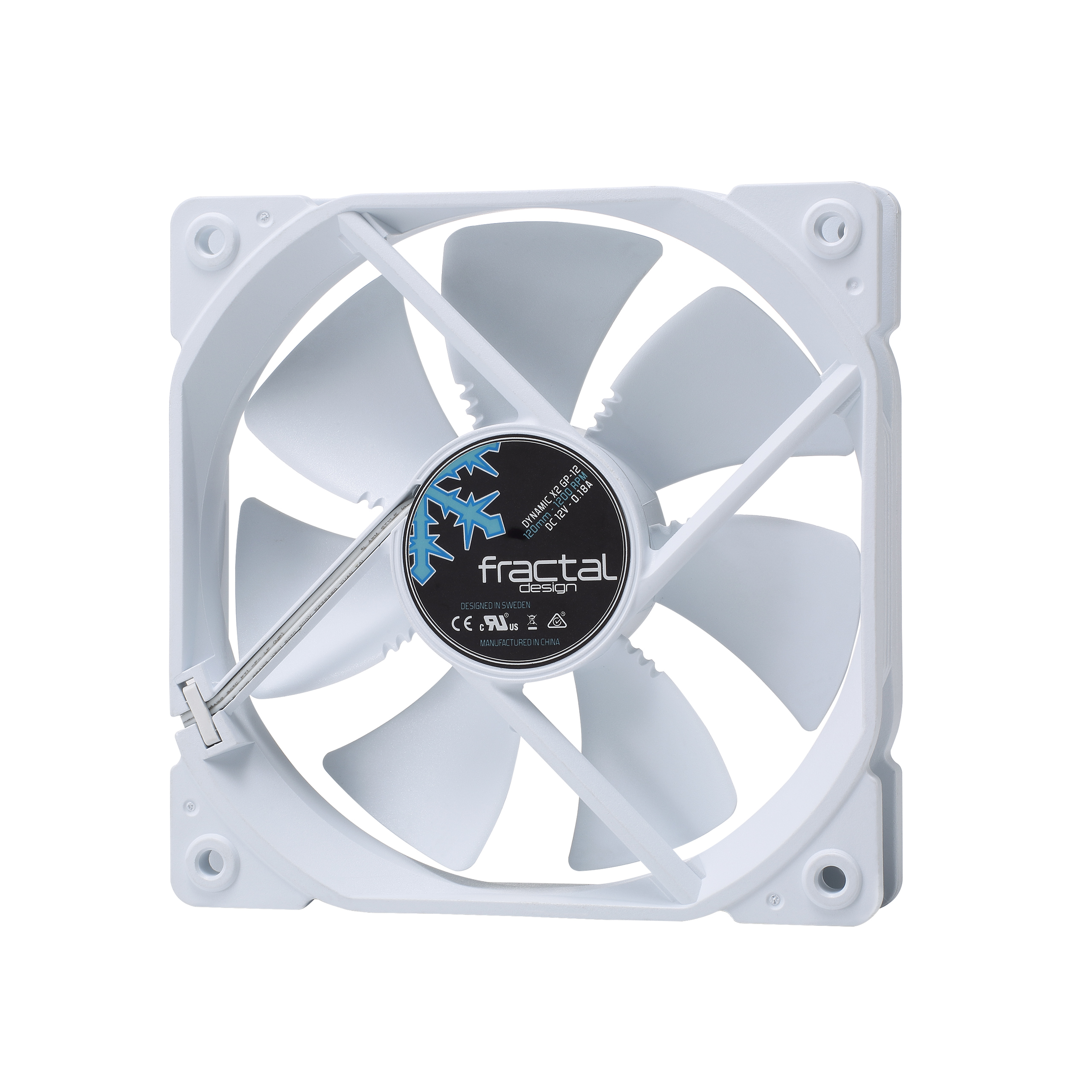 

Вентилятор Fractal Design Dynamic X2 GP-12, 120 мм, 1200rpm, 19.4 дБ, 3-pin, 1шт (FD-FAN-DYN-X2-GP12-WTO), Dynamic X2 GP-12