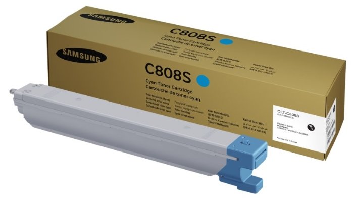 

Картридж лазерный Samsung CLT-C808S/SS561A, голубой, 20000 страниц, оригинальный для Samsung MultiXpress 4250LX/4220RX/X4300LX, CLT-C808S