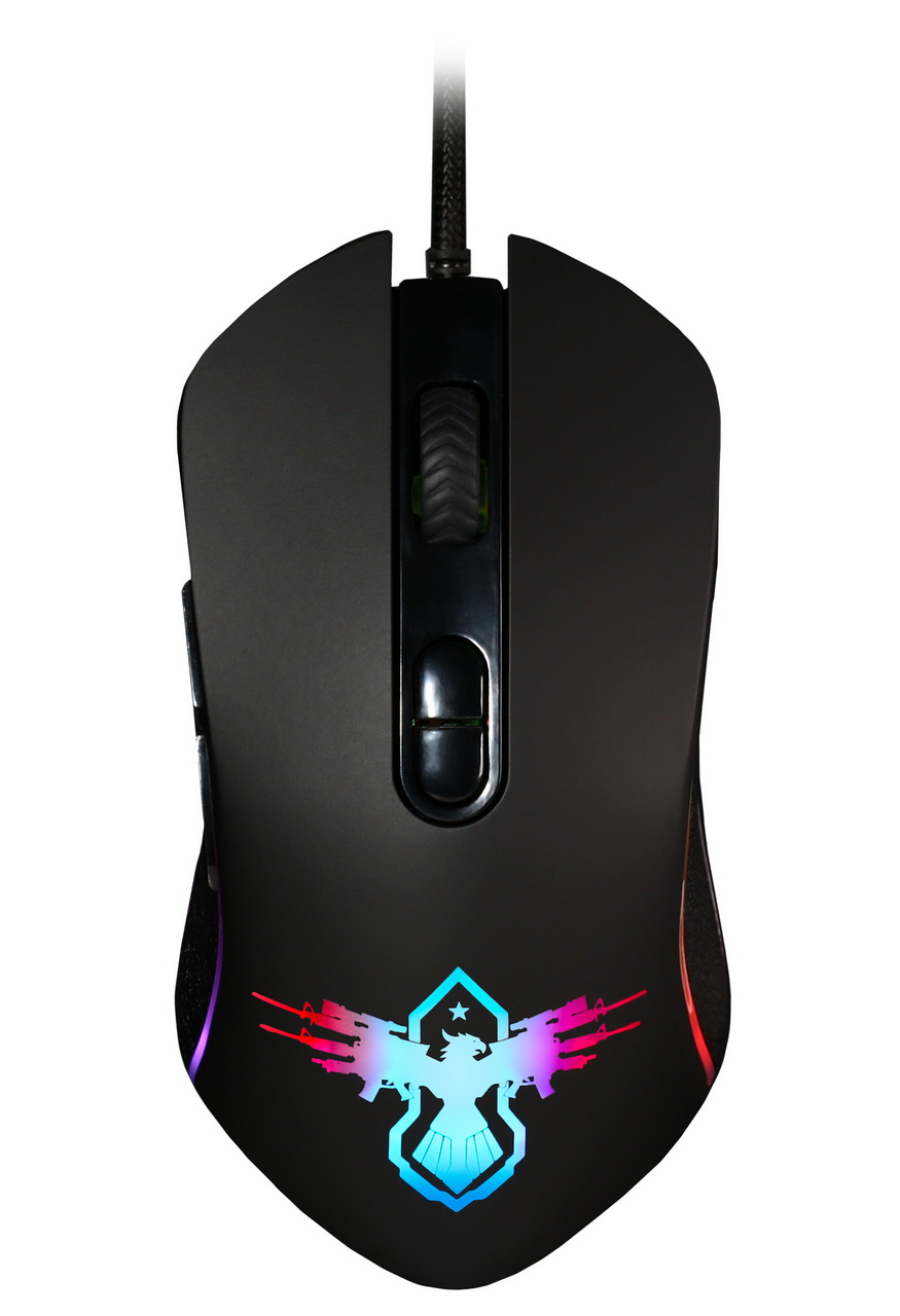 

Мышь проводная SmartBuy RUSH Dominator, 2400dpi, оптическая светодиодная, USB, черный (SBM-720G-K), RUSH Dominator
