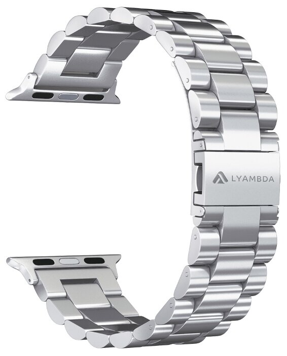 Ремешок Lyambda Keid для Apple Watch, серебристый
