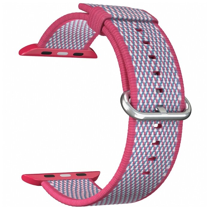 

Ремешок Lyambda Polis для Apple Watch, нейлон, красный (DSN-02-02A-44-RD)