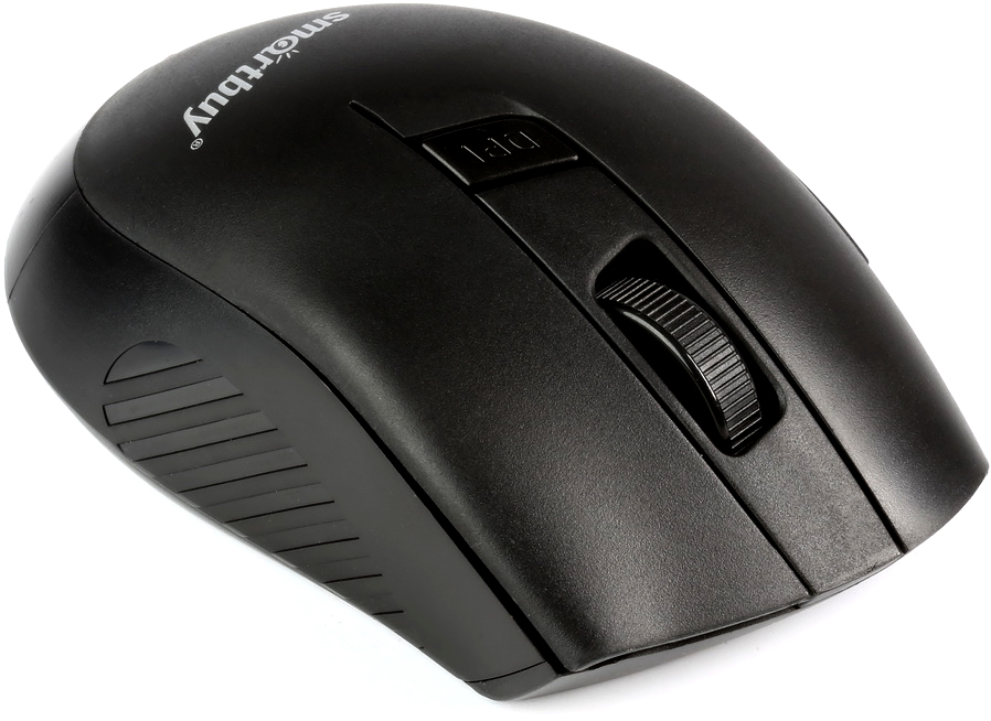 

Мышь беспроводная SmartBuy ONE 602AG, 1600dpi, оптическая светодиодная, Wireless, USB, черный (SBM-602AG-K), ONE 602AG