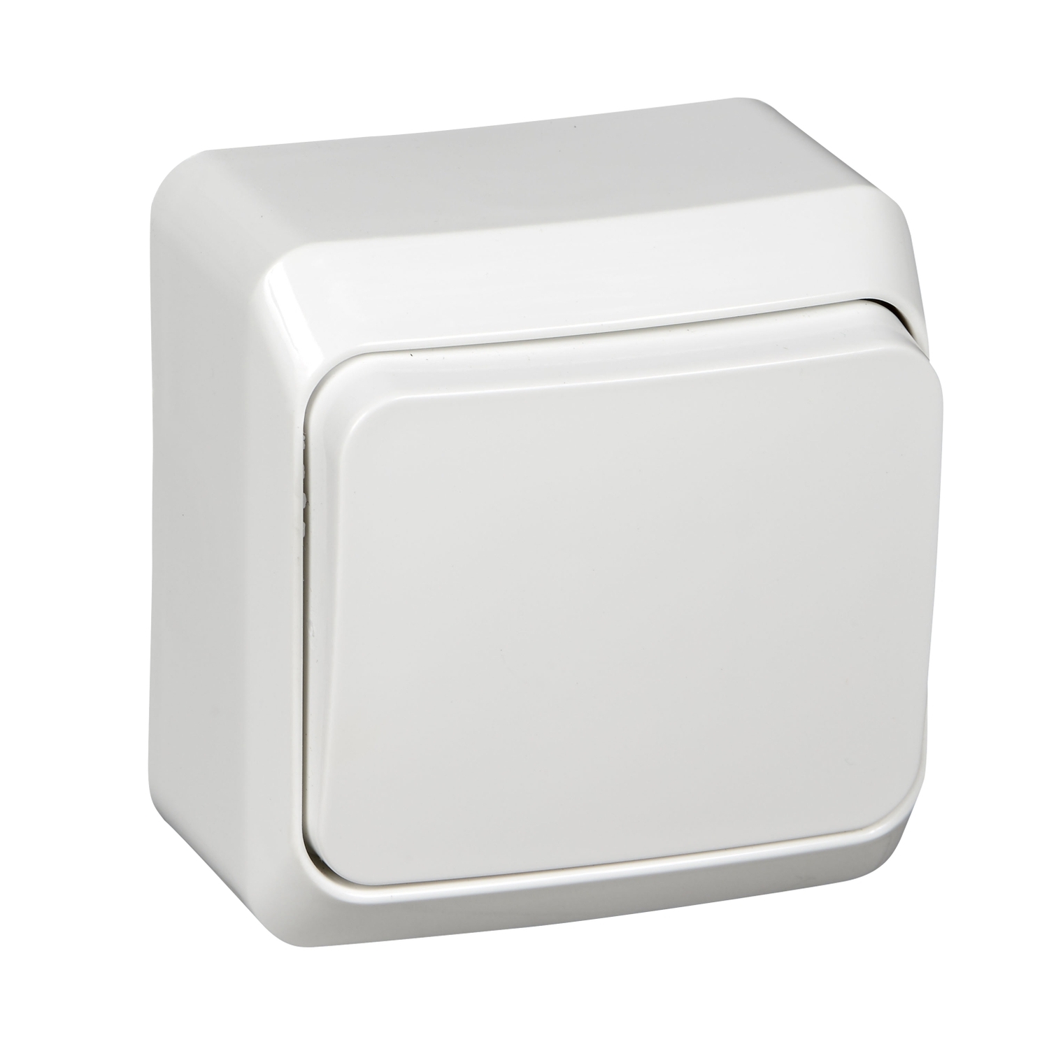 

Выключатель Schneider Electric Этюд, 1кл., открытый монтаж, в сборе, белый (BA10-001B)