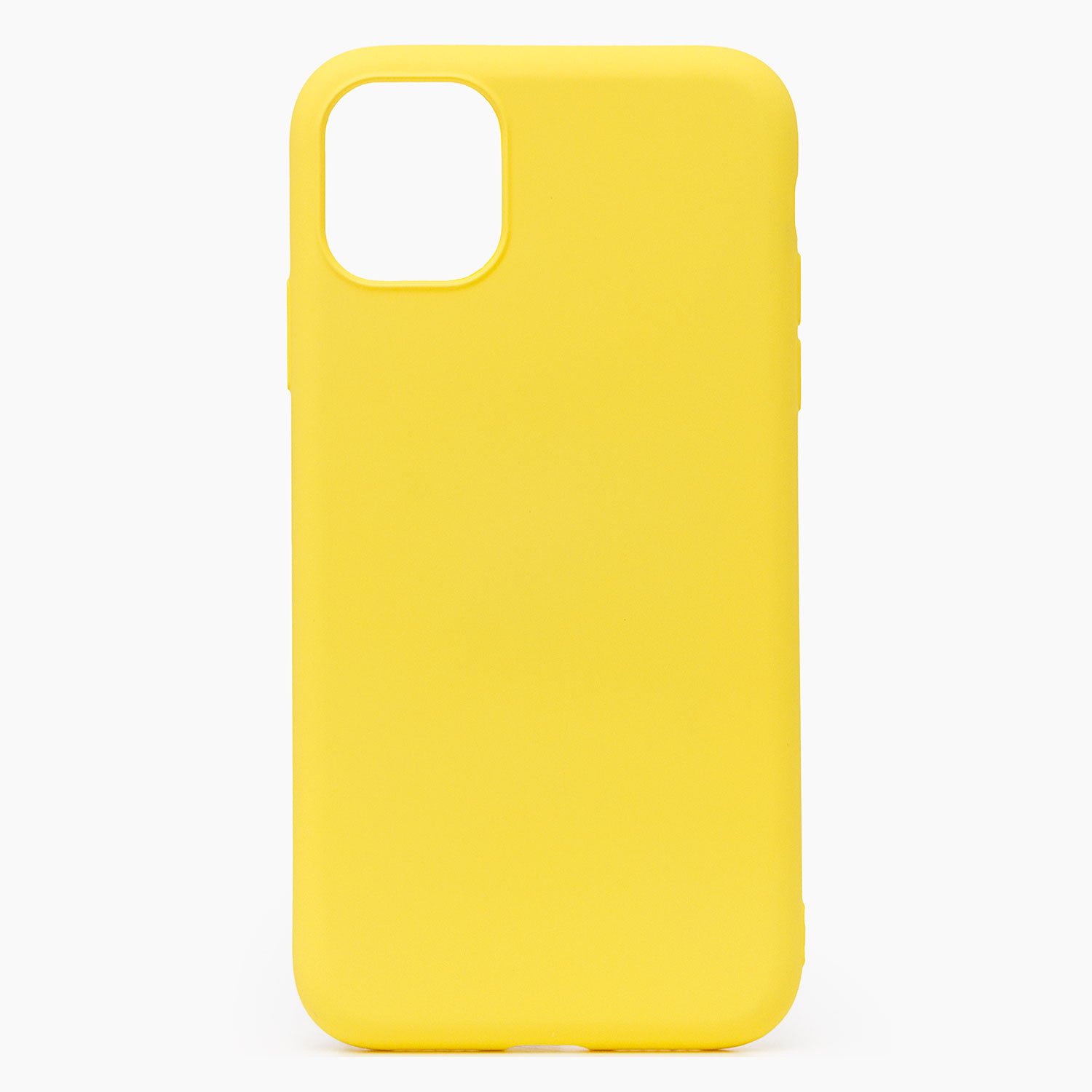 

Чехол-накладка Activ Original Design для смартфона Apple iPhone 11, soft-touch, желтый (115580)