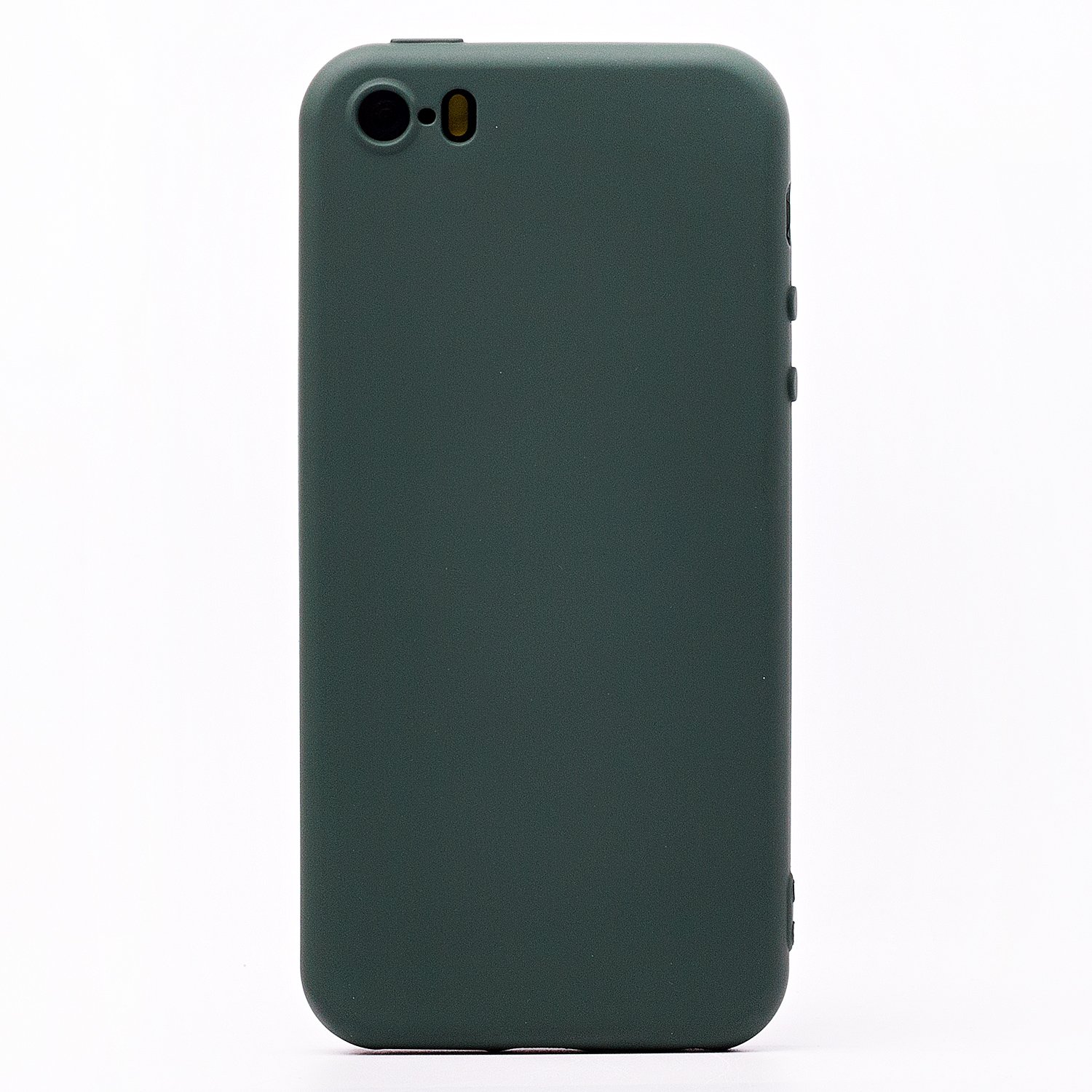 

Чехол-накладка Activ Original Design для смартфона Apple iPhone 5/5s/SE, soft-touch, темно-зеленый (115585)
