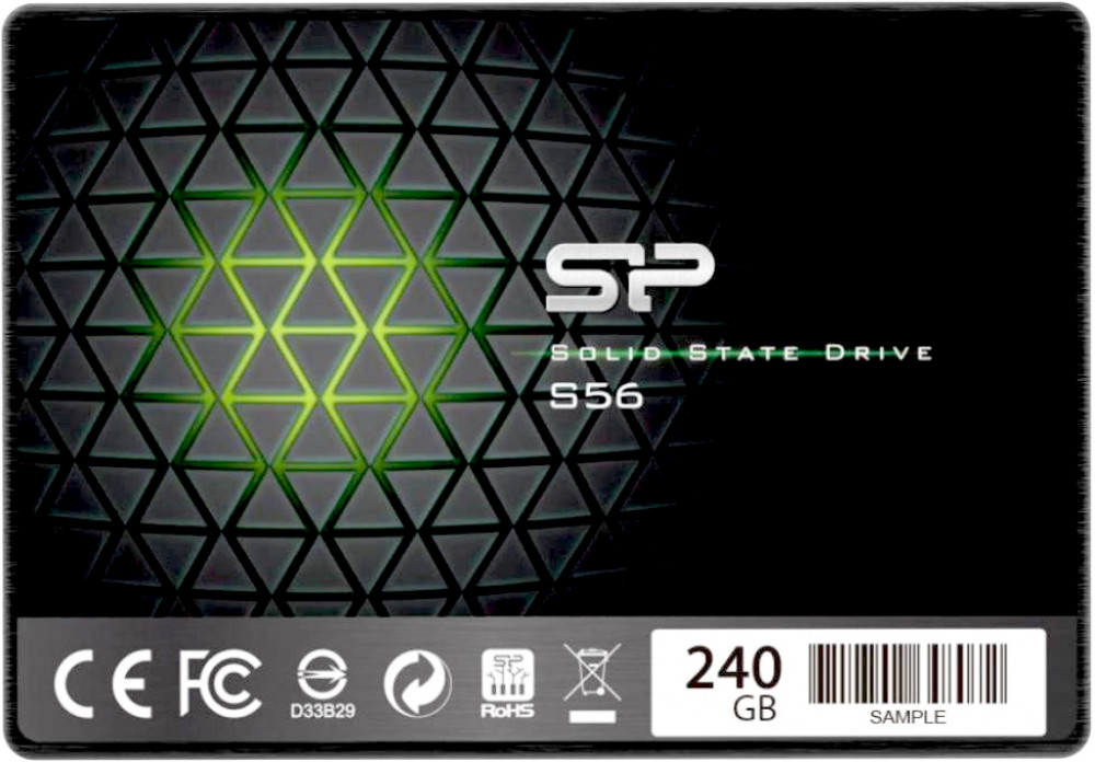 

Твердотельный накопитель (SSD) Silicon Power 240Gb Slim S56, 2.5", SATA3 (SP240GBSS3S56B25RM)