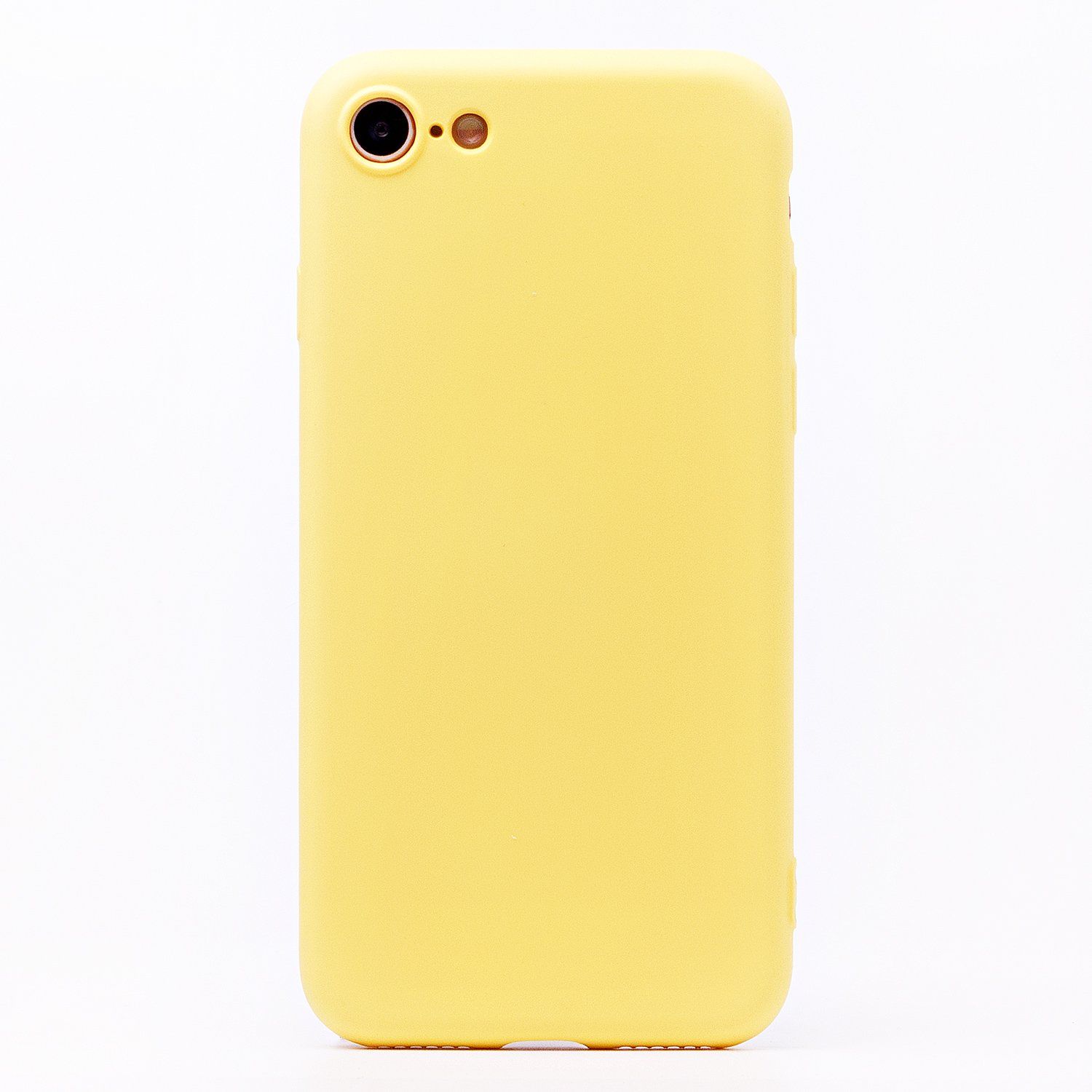 

Чехол-накладка Activ Original Design для смартфона Apple iPhone 7/8, soft-touch, желтый (115617)