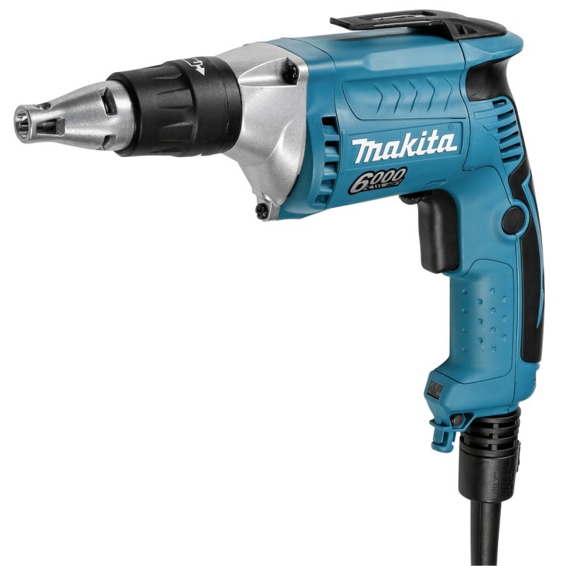 

Шуруповерт Makita FS6300, сетевой, 570 Вт, 6000 об/мин, 1.4 кг, FS6300