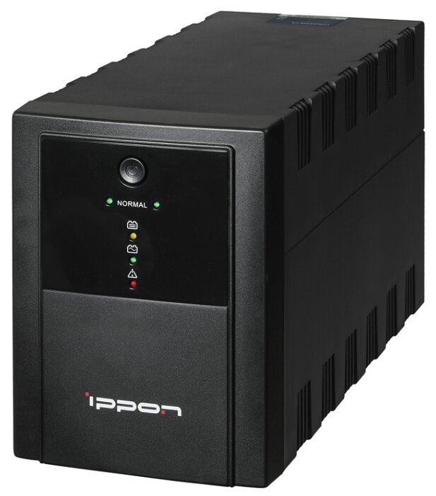 ИБП Ippon Back Basic 1500, 1500 В·А, 900 Вт, IEC, розеток - 6, USB, черный (1108030)