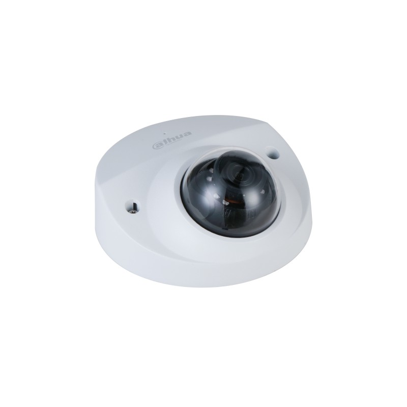IP-камера DAHUA 2.8мм, уличная, купольная, 2Мпикс, CMOS, до 1920x1080, до 25кадров/с, ИК подсветка 50м, POE, -40 °C/+60 °C, белый (DH-IPC-HDBW3241FP-AS-0280B) - фото 1