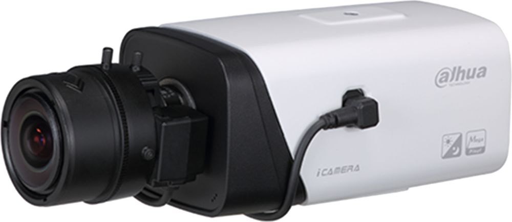 IP-камера DAHUA, уличная, корпусная, 2Мпикс, CMOS, до 1920x1080, до 25кадров/с, POE, -30 °C/+60 °C, белый (DH-IPC-HF5241EP-E)