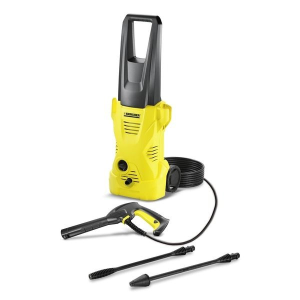 Минимойка KARCHER K 2 EU, 109 атм, 360 л/ч, шланг 4 м, корпус насоса пластик, забор воды из емкости, 4.8 кг (1.673-220.0)