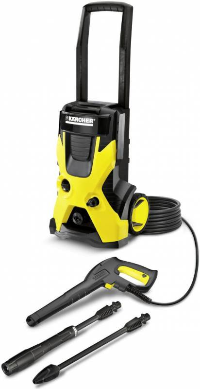 Минимойка KARCHER K 5 basic, 143 атм, 510 л/ч, шланг 8 м, корпус насоса металл, забор воды из емкости, 13 кг (1.180-580.0)