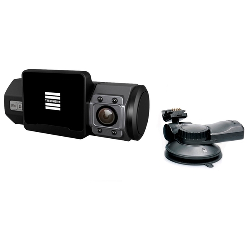 

Видеорегистратор TrendVision Twins, 2xCam, 1920×1080 30 к/с, 156, 2" 480×240, G-сенсор, microSDHC, Twins