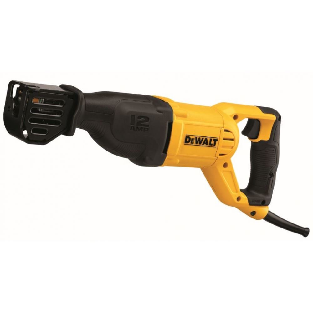 Сабельная пила DeWALT DWE305PK, сетевая, бесключевая замена оснастки (DWE305PK-QS)