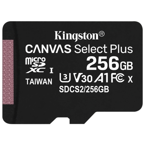 Карта памяти microSDXC Kingston, 256Gb, Class 10