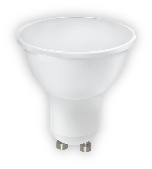 

Лампа светодиодная GU10, MR16, 9.5Вт, 760лм, 3000K/теплый, Ra>80, Smartbuy (SBL-GU10-9_5-30K)