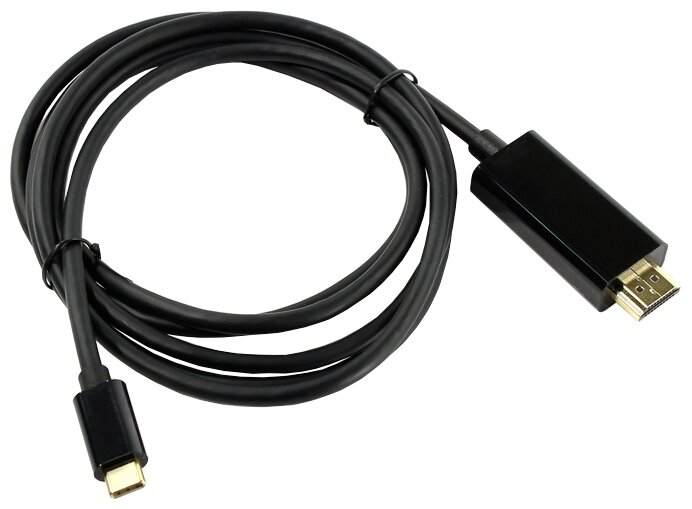 

Кабель-переходник (адаптер) USB 3.1 Type-C(M)-HDMI(19M), 1.8 м VCOM