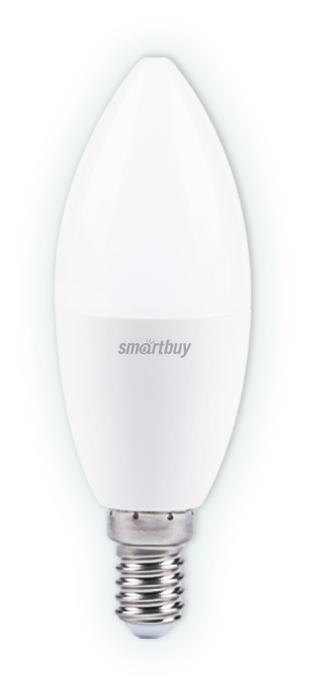 

Лампа светодиодная E14 свеча/C37, 9.5Вт, 6000K / холодный свет, 750лм, SMARTBUY (SBL-C37-9_5-60K-E14)