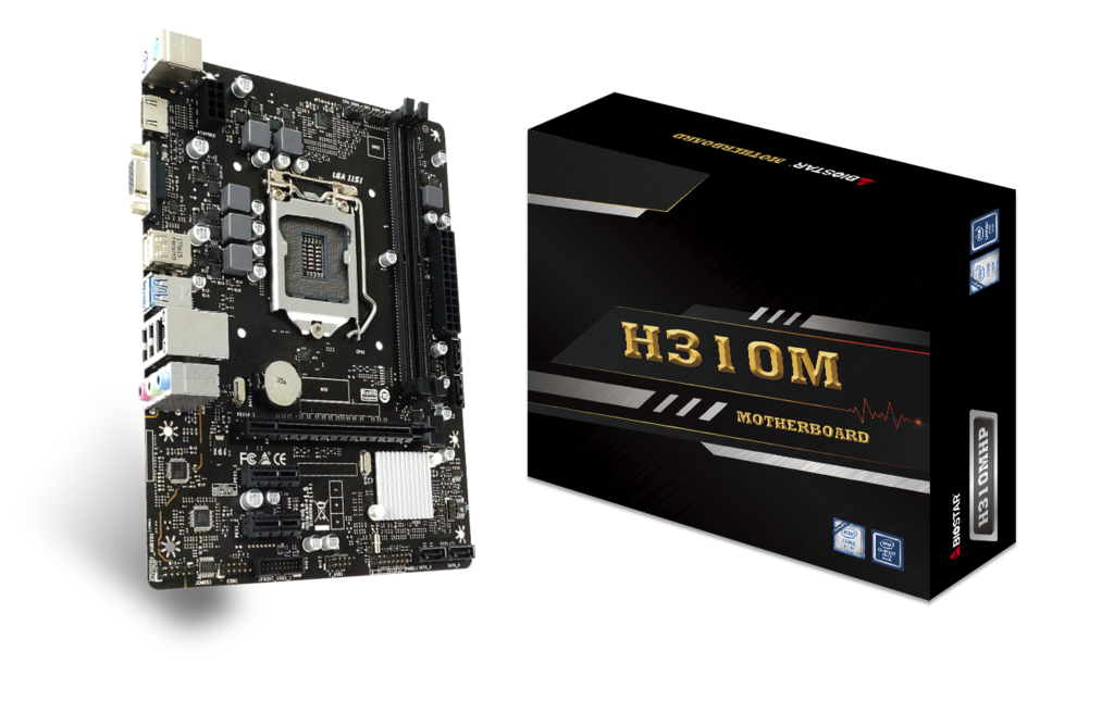 

Материнская плата Biostar H310MHP, Socket1151v2, Intel H310, 2xDDR4, PCI-Ex16, 4SATA3, 7.1-ch, 4USB 3.1, VGA, HDMI, mATX, Retail, H310MHP