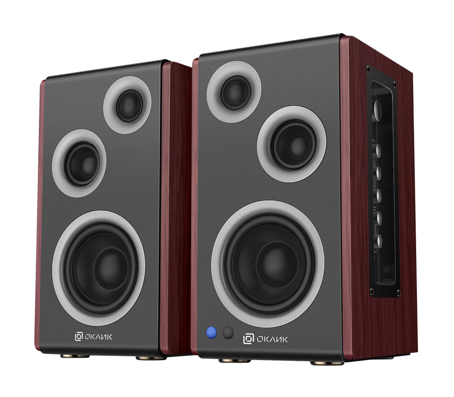 

Акустика 2.0 Oklick OK-117, 80 Вт, USB, Bluetooth, черный, OK-117