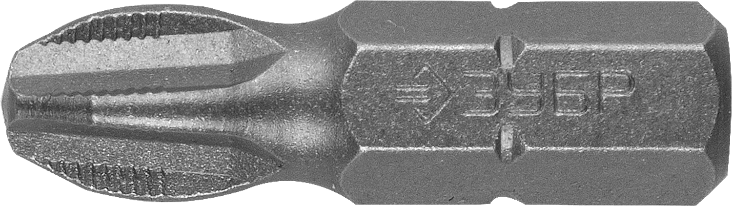 

Бита односторонняя ЗУБР Мастер PH3, 25мм, 1/4 (тип С), 2шт. (26001-3-25-2), 26001-3-25-2
