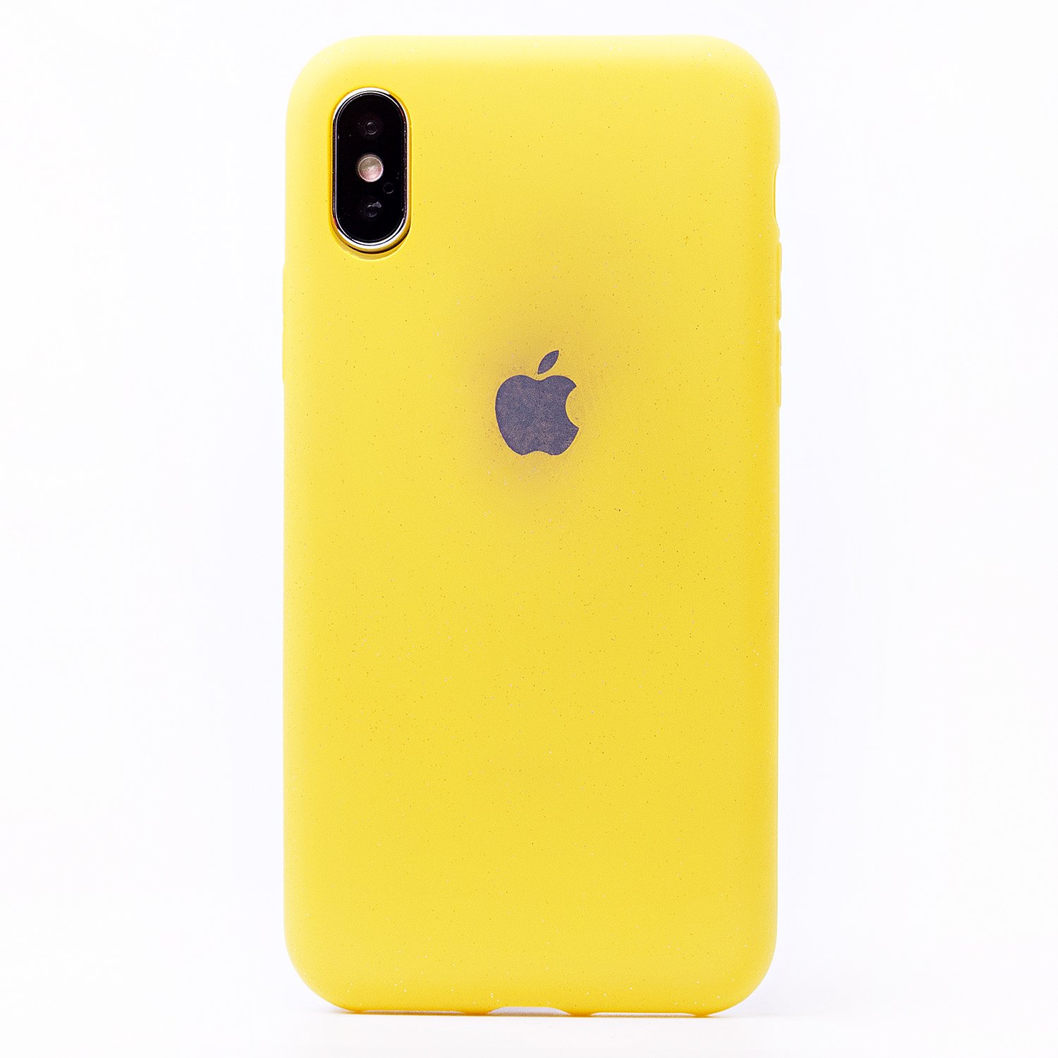 

Чехол-накладка SC176 для смартфона Apple iPhone X/XS, силикон, желтый (113436)