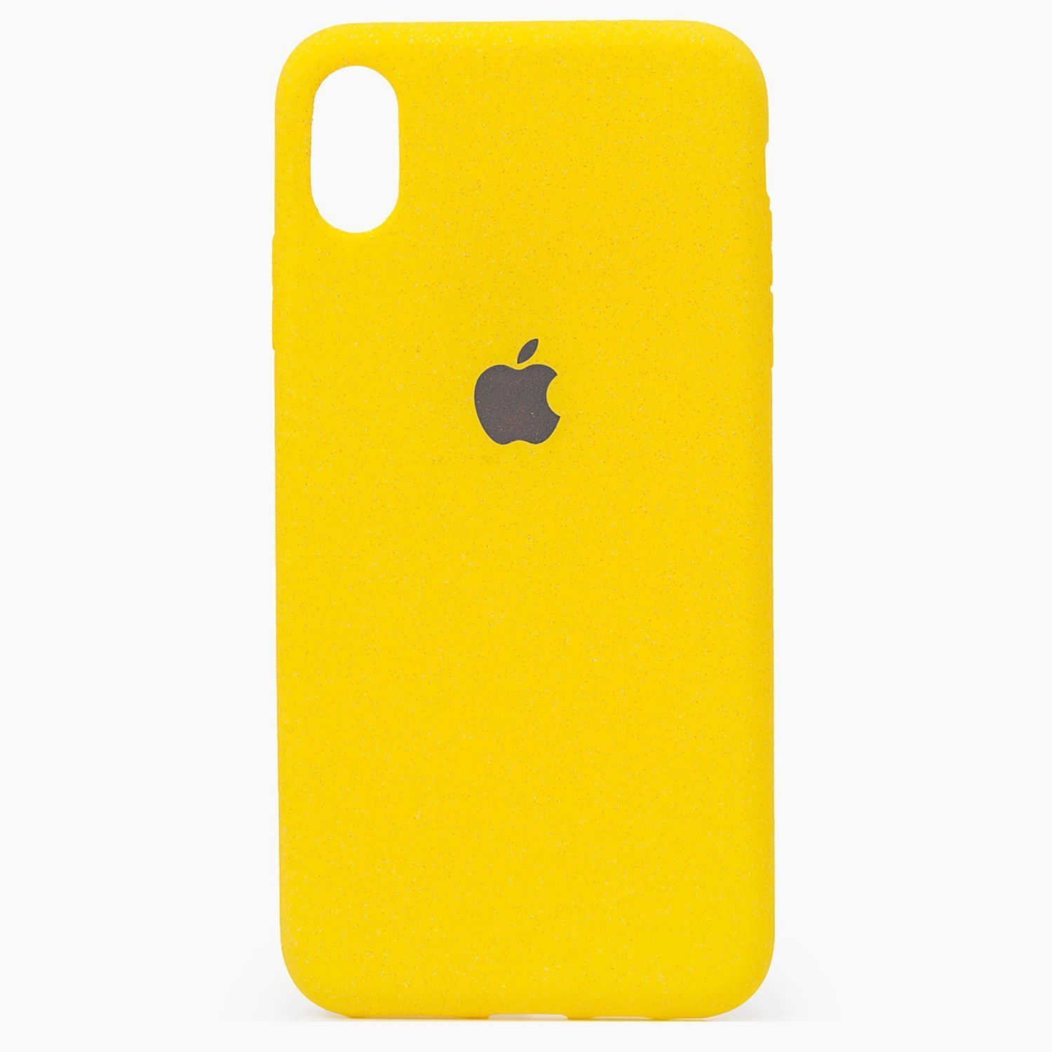 

Чехол-накладка SC176 для смартфона Apple iPhone XS Max, силикон, желтый (113452)