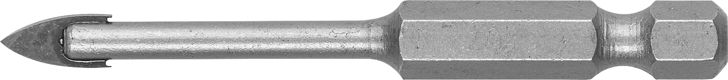 Сверло ⌀5 мм x 6.5 см, по керамической плитке стеклу, ЗУБР Мастер, 1 шт. (29840-05)