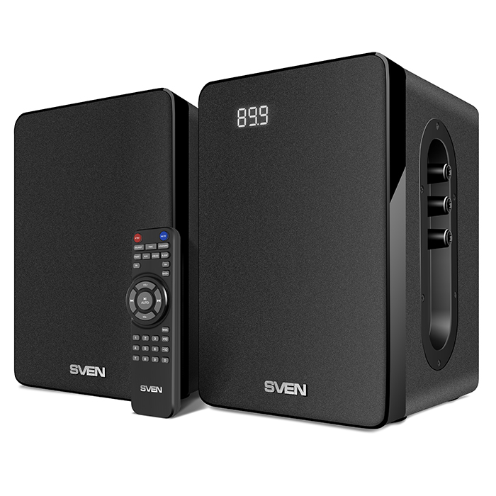 

Акустика 2.0 SVEN SPS-710, 40 Вт, FM, USB, SD, Bluetooth, черный (SV-018009), SPS-710