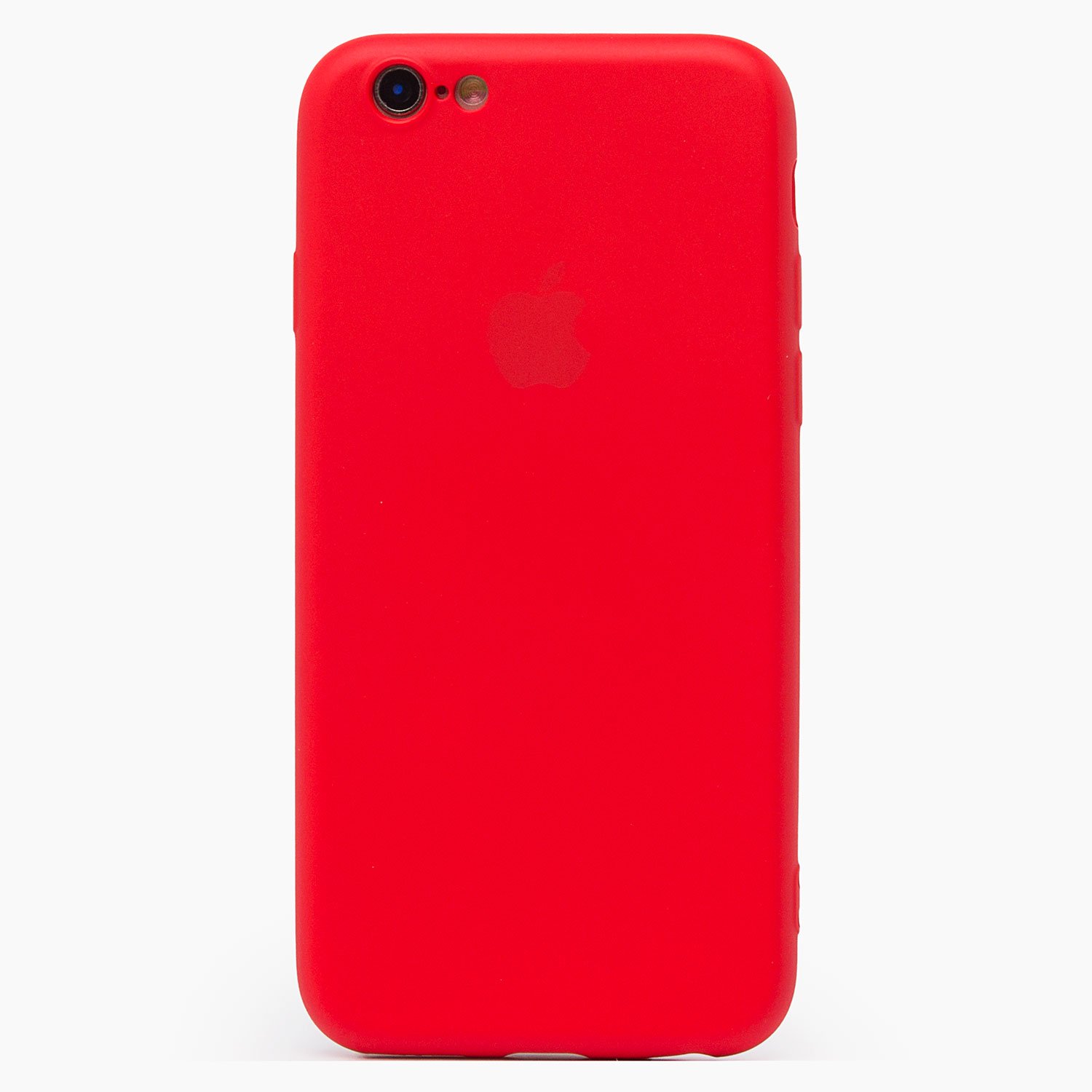 

Чехол-накладка ORG Full Soft Touch для смартфона Apple iPhone 6/6S, силикон, красный (115027)