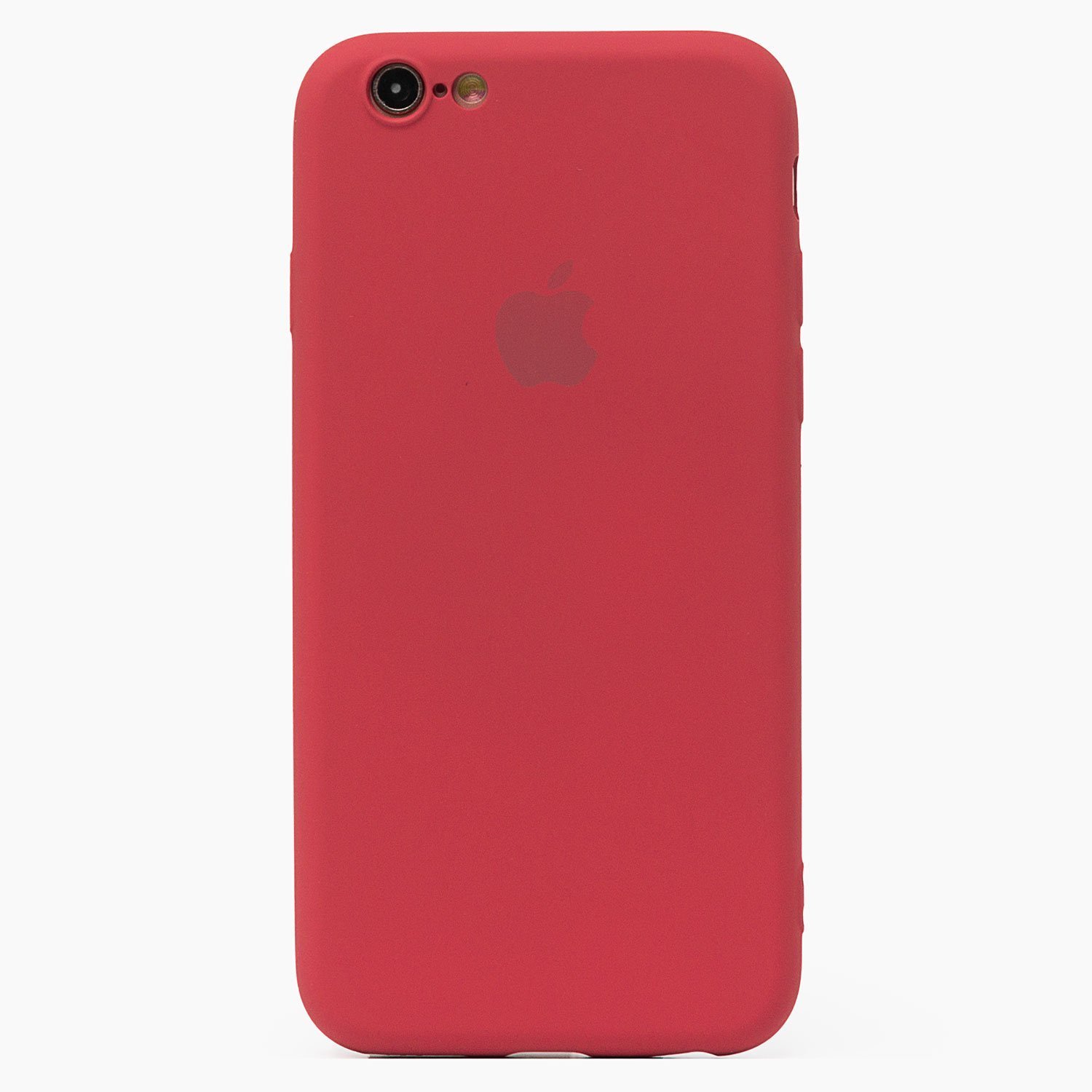 

Чехол-накладка ORG Full Soft Touch для смартфона Apple iPhone 6/6S, силикон, бордовый (115019)