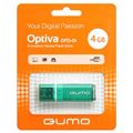 Флешка 4Gb USB 2.0 QUMO Optiva Optiva OFD-01, зеленый (QM4GUD-OP1)