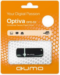 

Флешка 8Gb USB 2.0 QUMO Optiva Optiva OFD-02, черный (QM8GUD-OP2), Optiva OFD-02