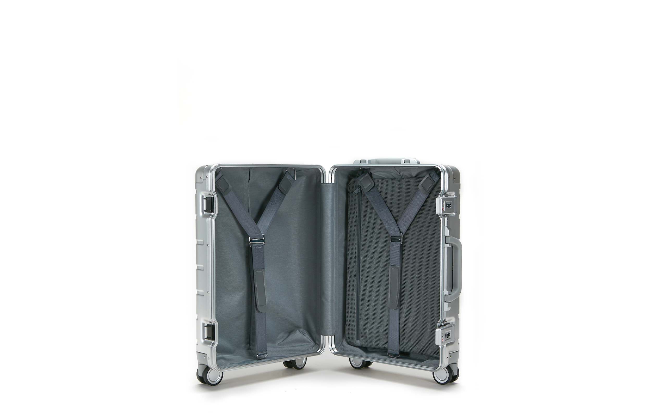 Metal carry on suitcase online