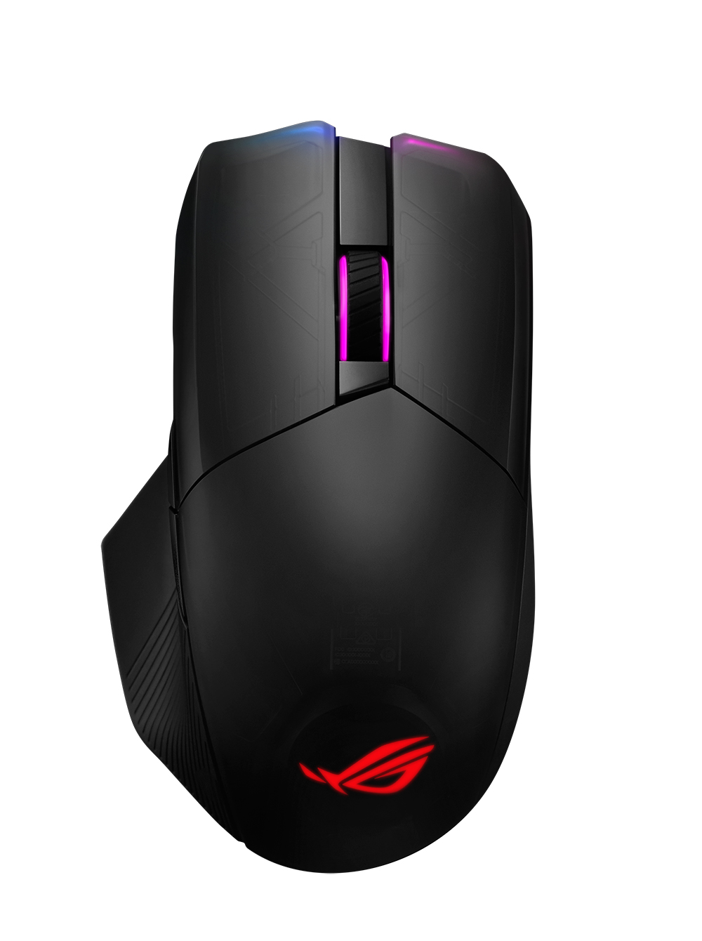 Мышь беспроводная ASUS ROG Chakram, 16000dpi, оптическая светодиодная, Bluetooth/USB, черный (90MP01K0-BMUA00)