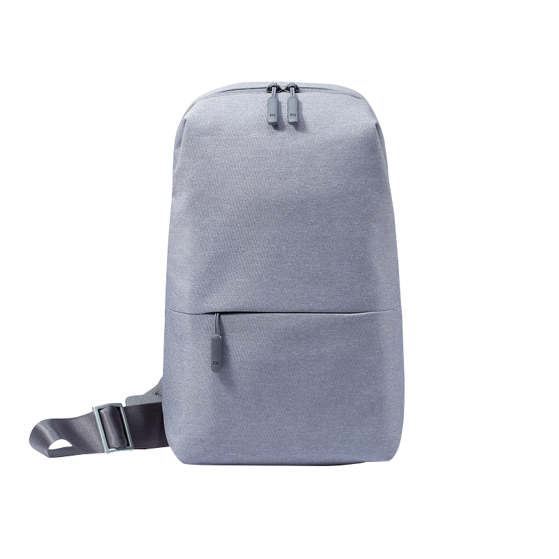 10 Рюкзак Xiaomi Mi City Sling Bag серый ZJB4070GL 1500₽