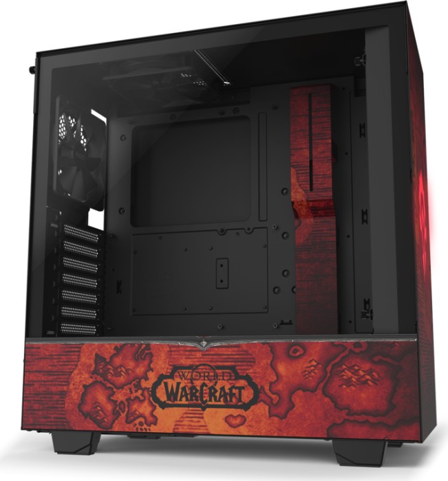 Корпус NZXT H510 Horde, Midi-Tower, Без БП (CA-H510B-WH)