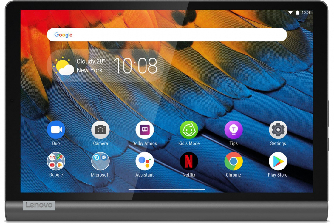 

Планшет Lenovo Yoga Smart Tab YT-X705F 10.1" 1920x1200 IPS, Qualcomm, 3Gb RAM, 32Gb, WiFi, BT, 7000mAh, Android 9.0, серый (ZA3V0063RU), YT-X705F