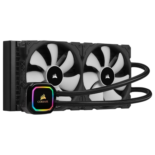 

Жидкостное охлаждение Corsair iCUE H115i RGB PRO XT для Socket 115x/2066/2011/2011-3/AM4/AM3/AM3+/FM1TR4/sWRX8, 250 Вт, 2x140мм, RGB LED (CW-9060044-WW), iCUE H115i RGB PRO XT