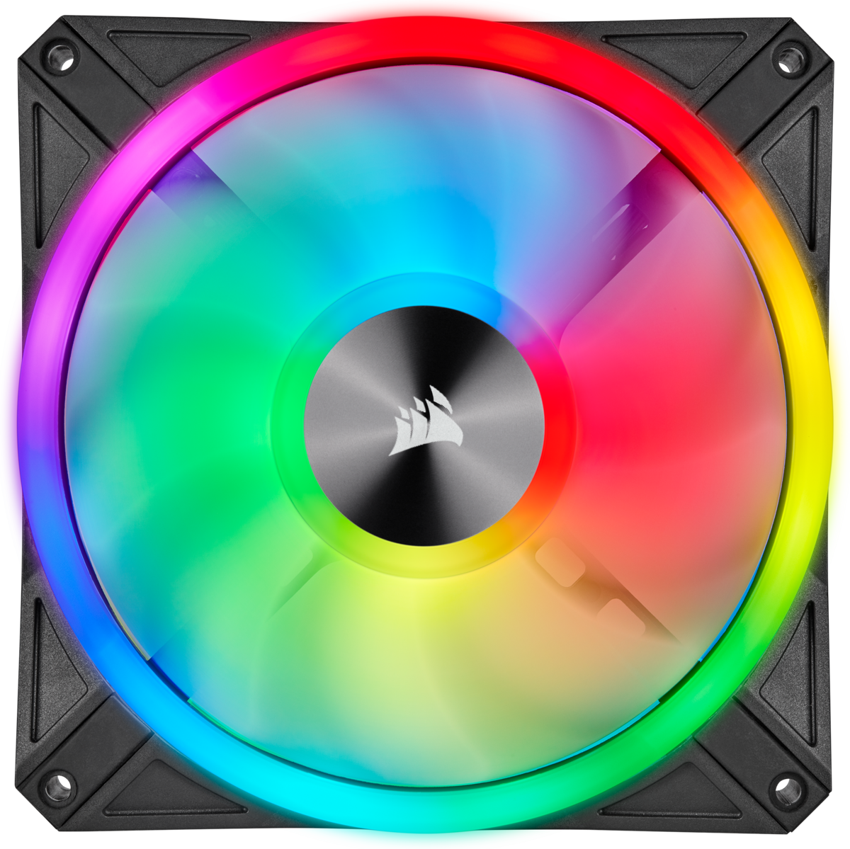 

Вентилятор Corsair iCUE QL140 RGB, 140мм, 1250rpm, 26 дБ, 4-pin PWM, 1шт, RGB (CO-9050099-WW), iCUE QL140 RGB