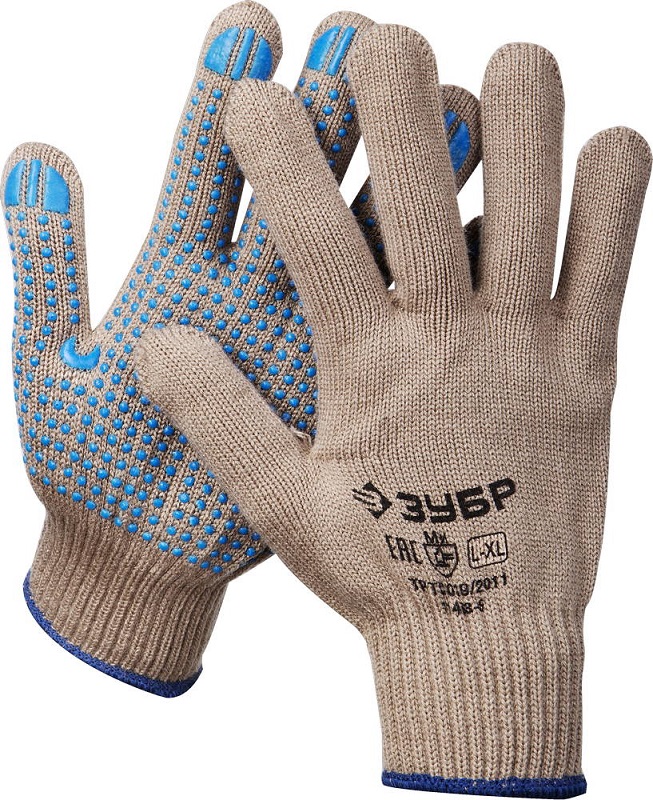 Перчатки, L-XL, Зубр