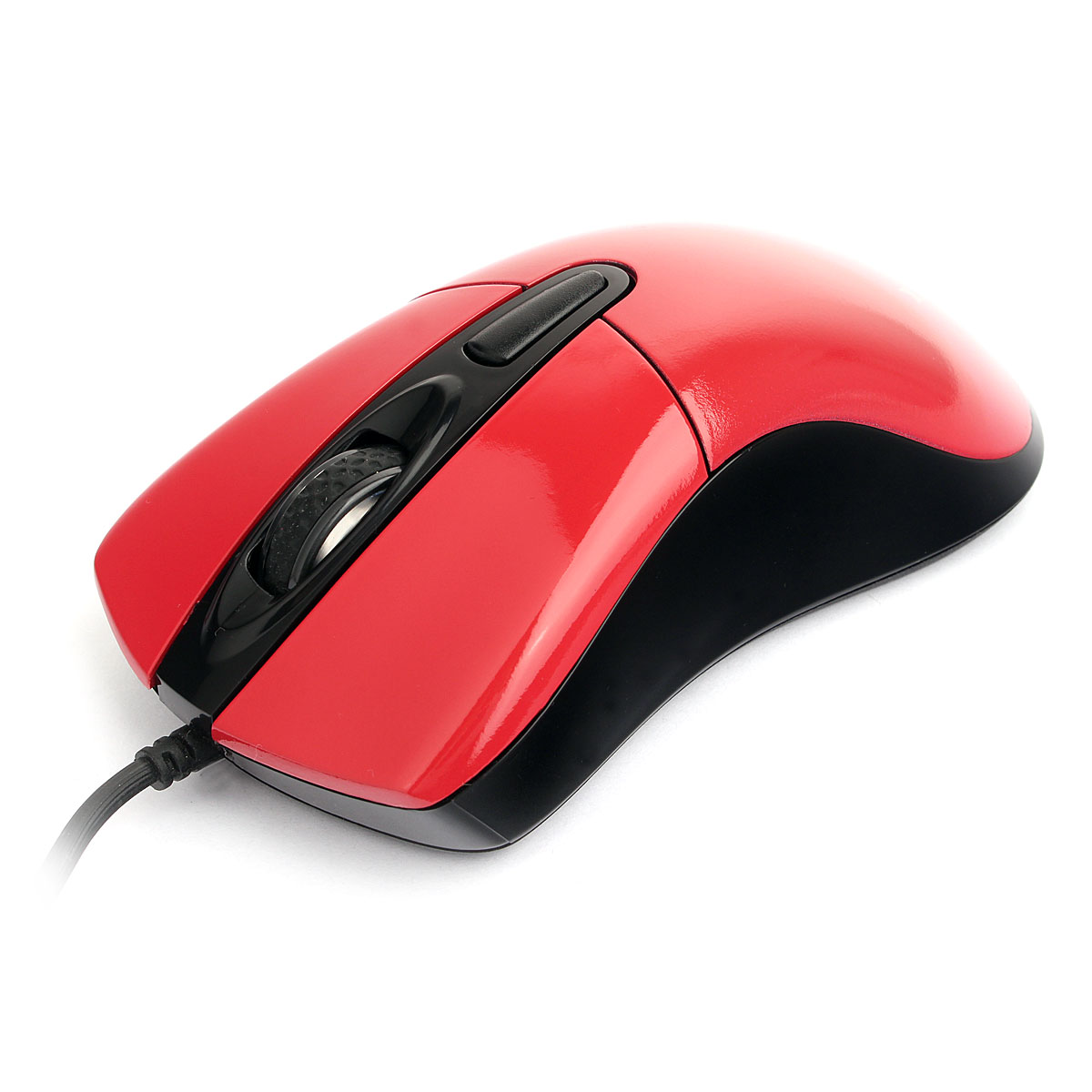 Мышь проводная Gembird MOP-415-R, 2400dpi, оптическая светодиодная, USB, красный