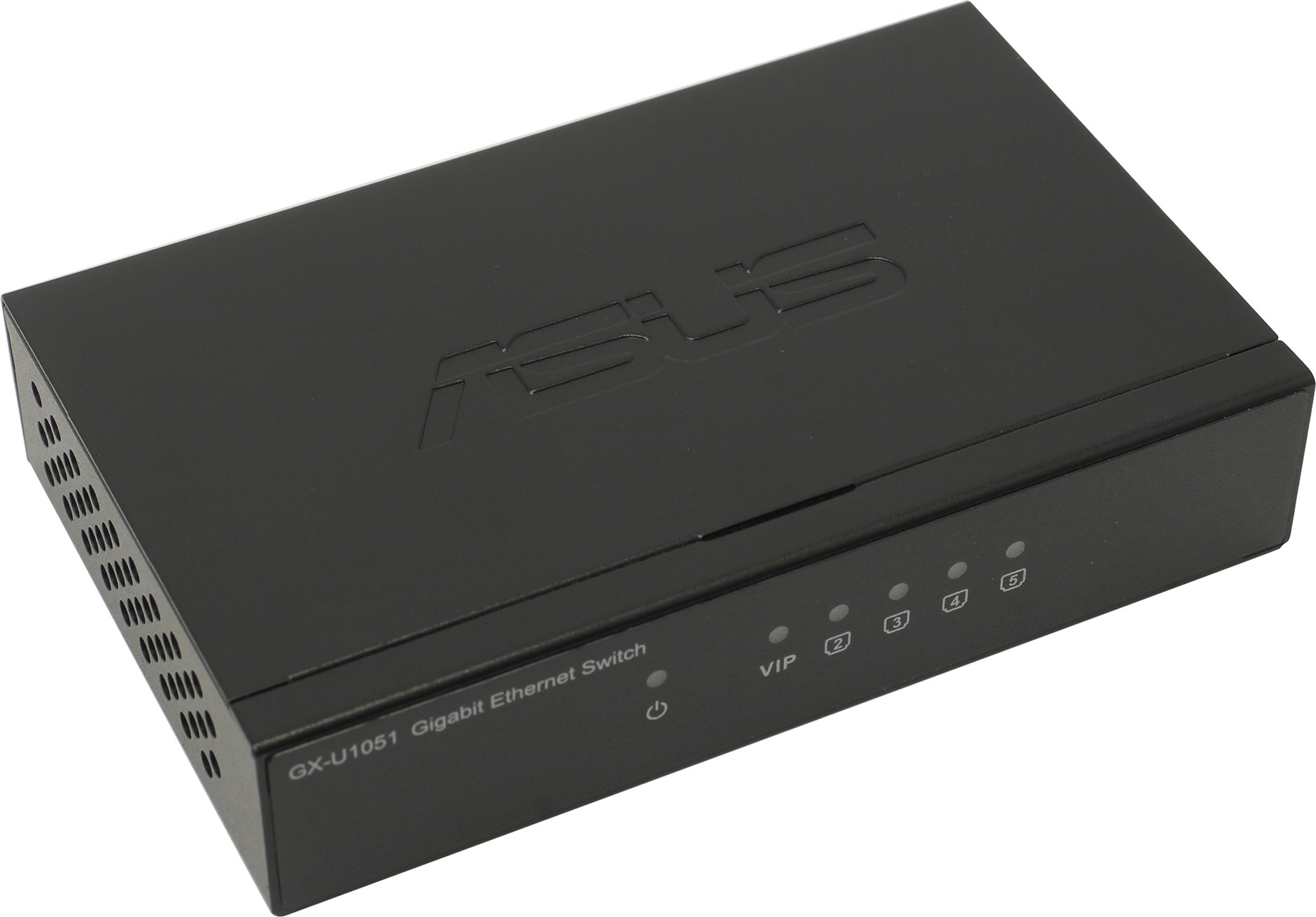 Коммутатор ASUS GX-U1051, кол-во портов: 5x1 Гбит/с (90IG0680-BO3R00)
