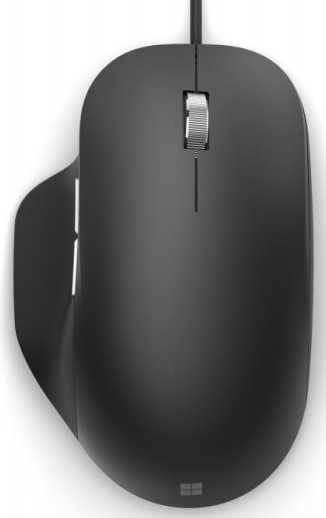 

Мышь проводная Microsoft Lion Rock Ergonomic, 1000dpi, оптическая светодиодная, USB, черный (RJG-00010), Lion Rock Ergonomic